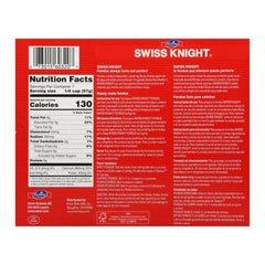 Swiss Knight melted fondue in open container for easy heating benefit