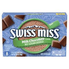 Swiss Miss front packaging showing boxes and brand for easy identification and storage