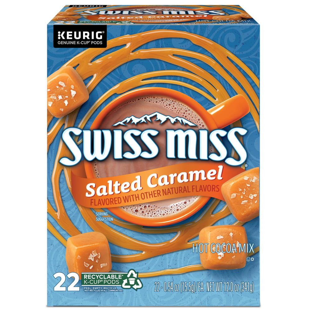 Swiss Miss nutrition label detail for ingredient and serving info