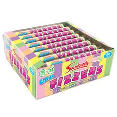 Swizzels front box showing 24 rolls and bright packaging, ideal for gifting
