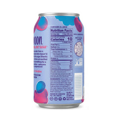 Swoon Swoonberry can close-up label highlighting magnesium and zero-sugar benefit