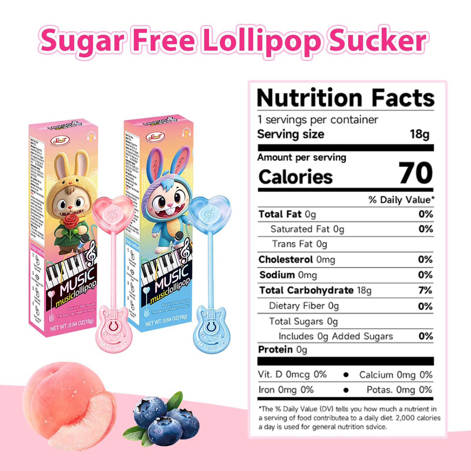 SWOOT lollipop with opened wrapper detail showing ready-to-use novelty