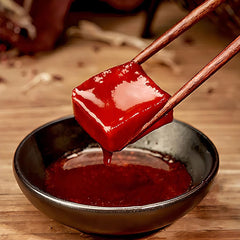 SXETBEAN close-up of fermented tofu cubes showcasing soft texture and easy mashability