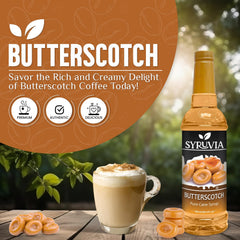 Syruvia label closeup highlighting ingredients and Kosher seal benefit