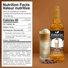 SYRUVIA being poured into a latte demonstrating rich flavor infusion into coffee