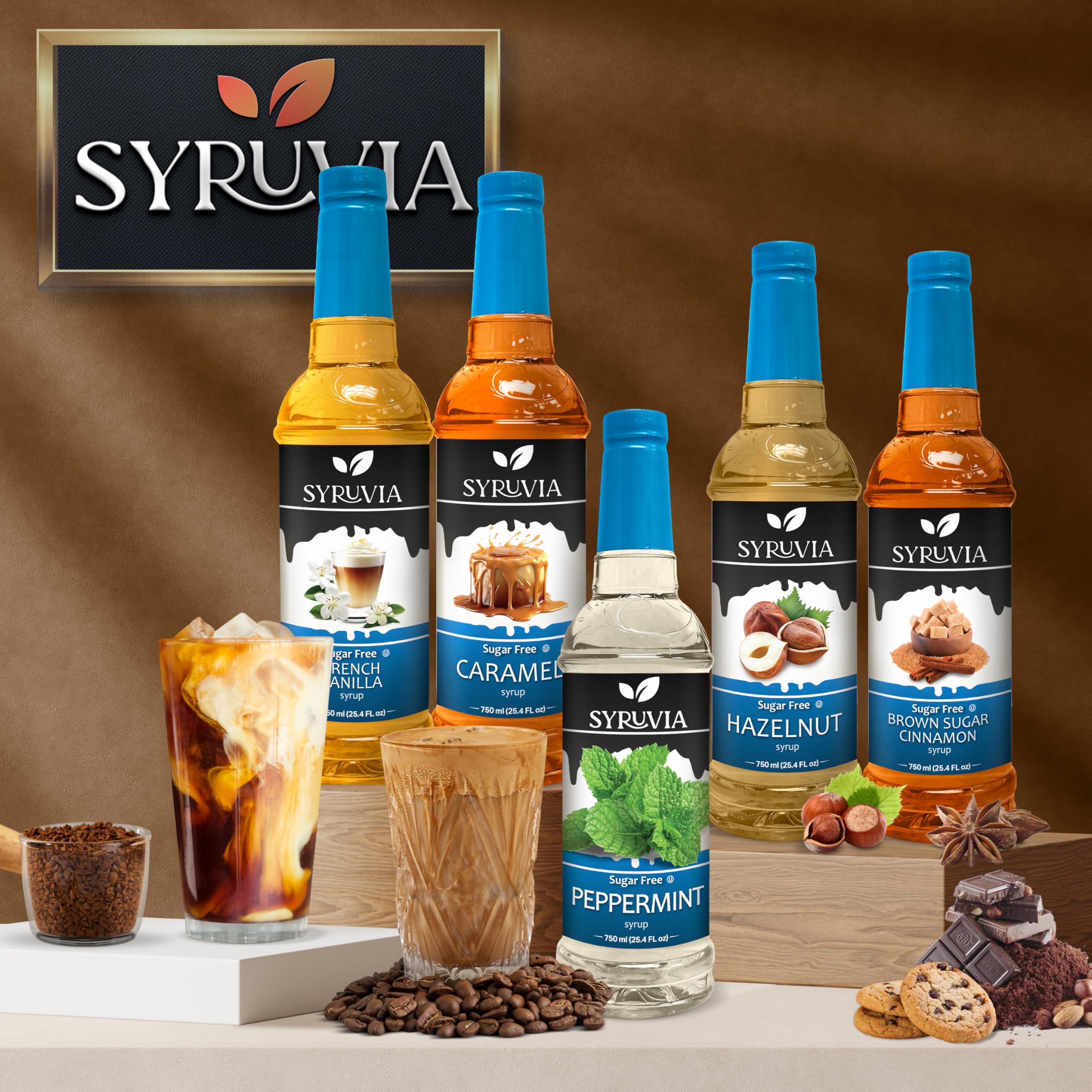 SYRUVIA syrup in a breakfast setting illustrating quick flavor upgrades to coffee