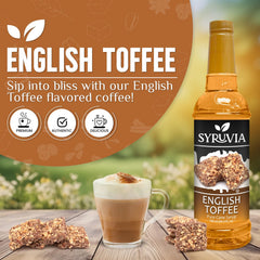 SYRUVIA pouring close-up highlighting smooth syrup flow and mixing ease
