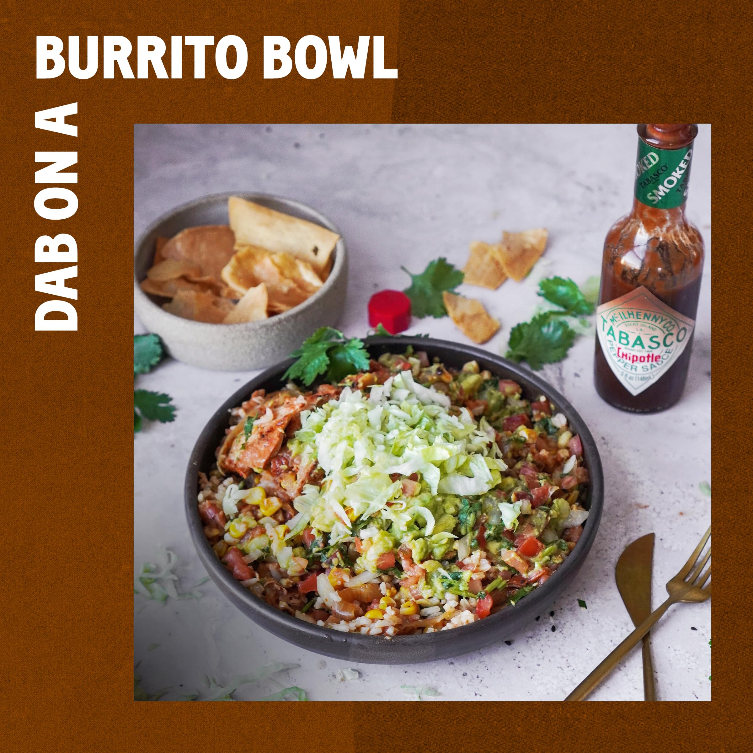 TABASCO sauce in marinade bowl demonstrating versatile kitchen use