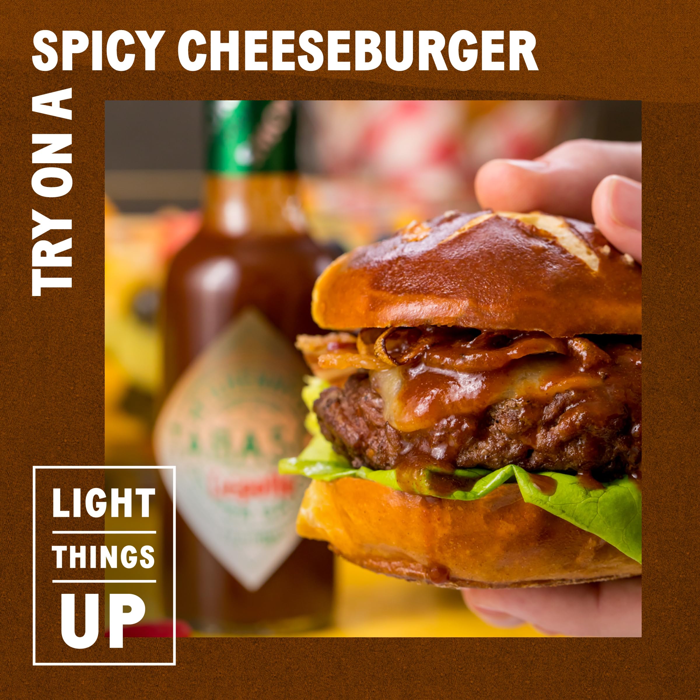 TABASCO packet label and ingredients view aiding dietary decision making