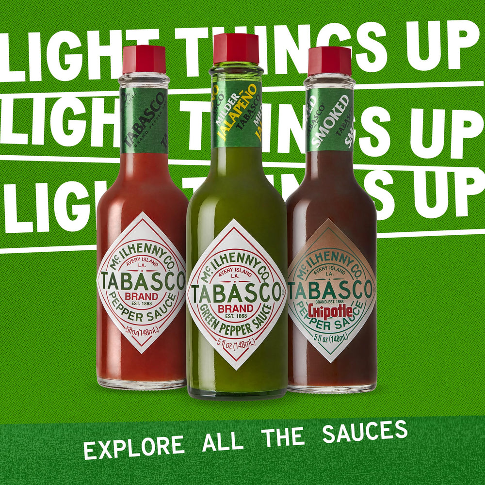 TABASCO green jalapeño in refrigerator preserves fresh green flavor