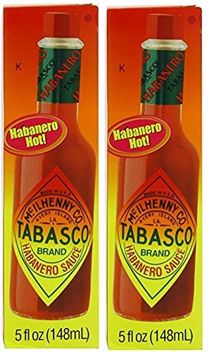 TABASCO habanero front packaging showing bottle and label for bold flavor
