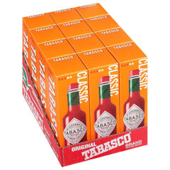 TABASCO front-packaging shows brand and classic red label, easy identification