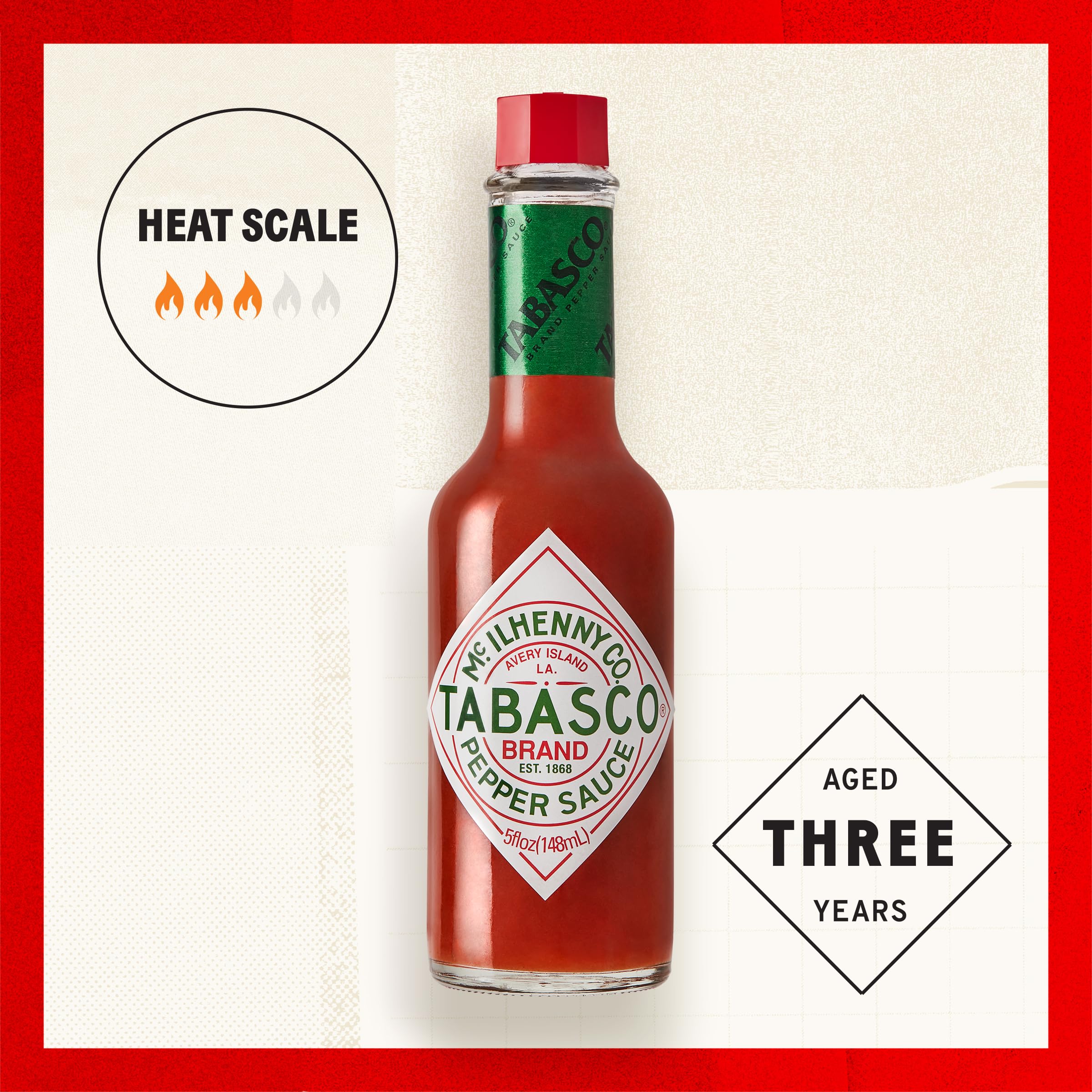 TABASCO pouring on tacos adds bright heat and tang to street-style tacos