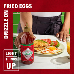 TABASCO sriracha packet next to a coin showing compact 0.21 oz size