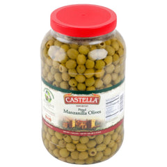 TableTop King close-up of olive texture highlighting firm flesh and Spanish-cured flavor