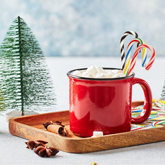 Taboom close-up of striped candy cane ends highlighting flavor variety and color