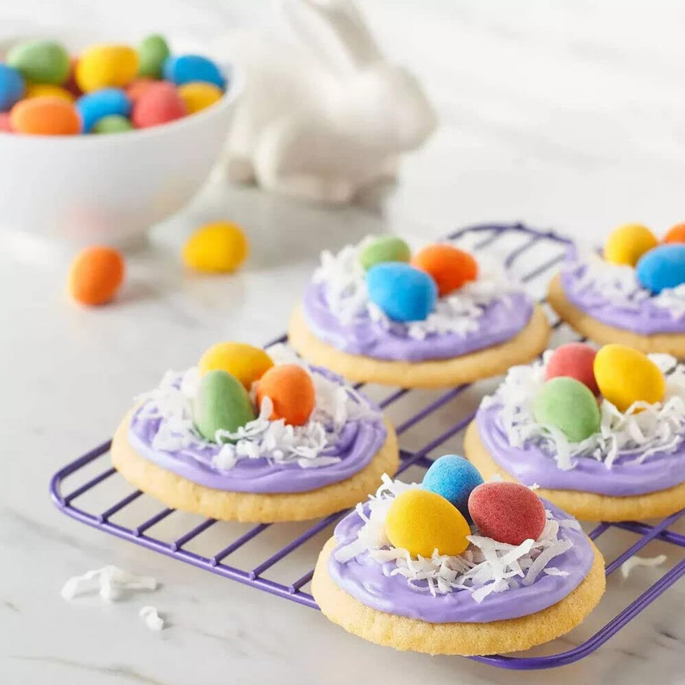 Taboom decorated cupcakes topped with eggs adding vibrant color and easy decoration