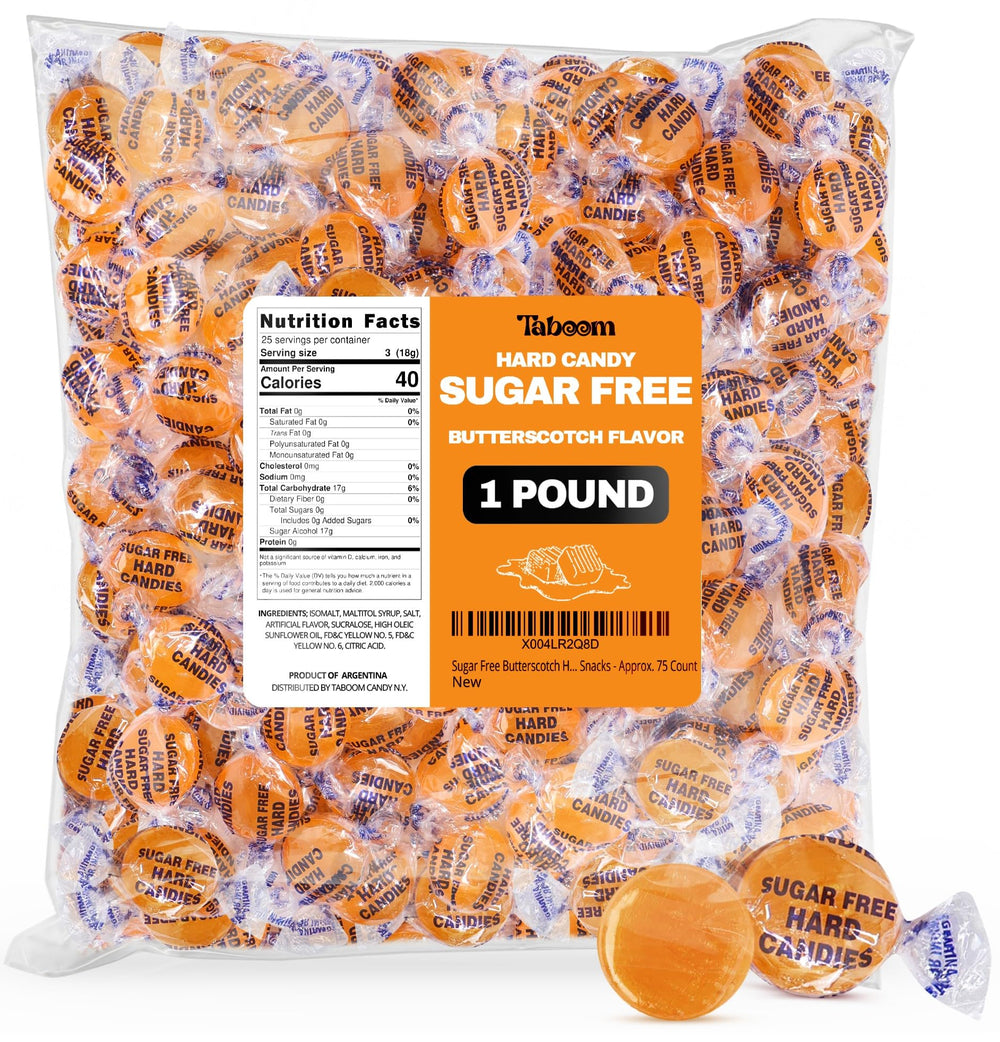 Taboom front bag showing 1-pound bulk package and value