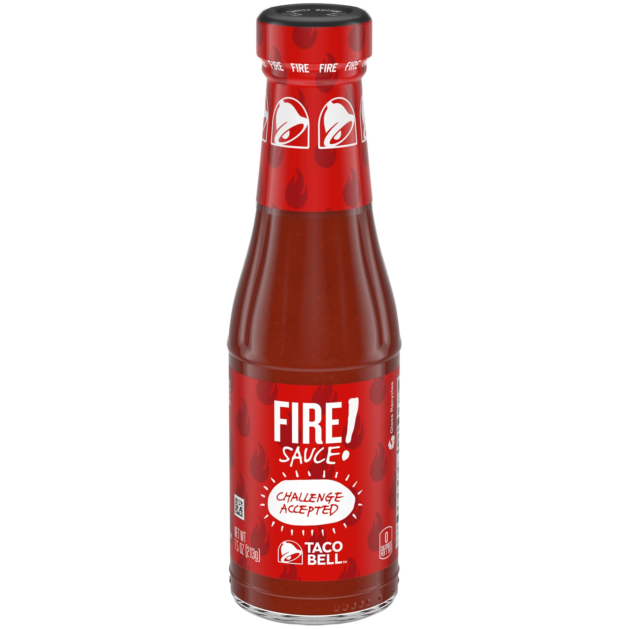 Taco Bell label close-up showing ingredients and branding for clarity