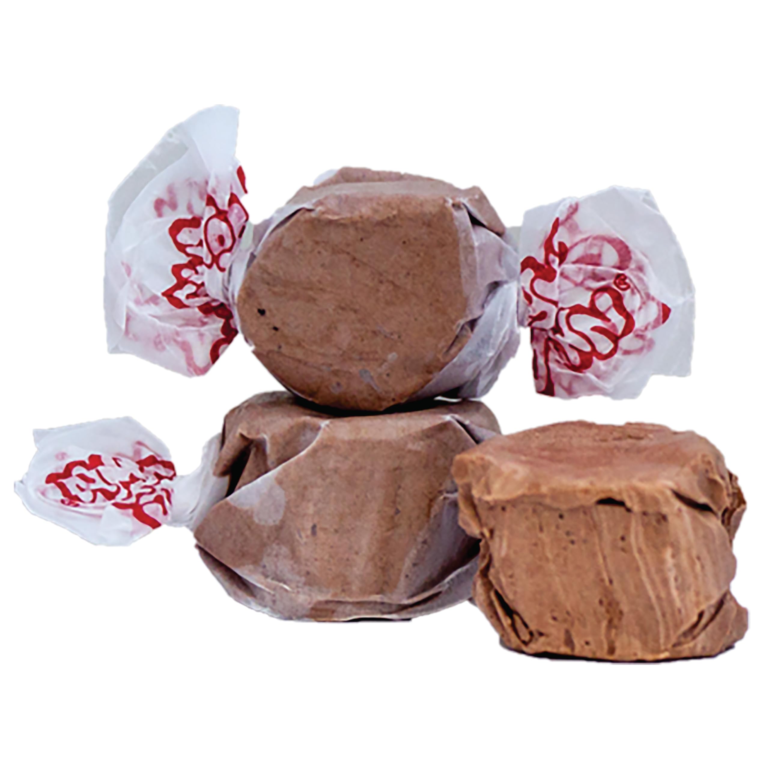 Taffy Town front packaging showing brand and chocolate flavor, highlights bulk value