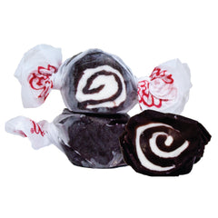 Taffy Town front packaging showing licorice swirls and 2.5 lb size benefit freshness