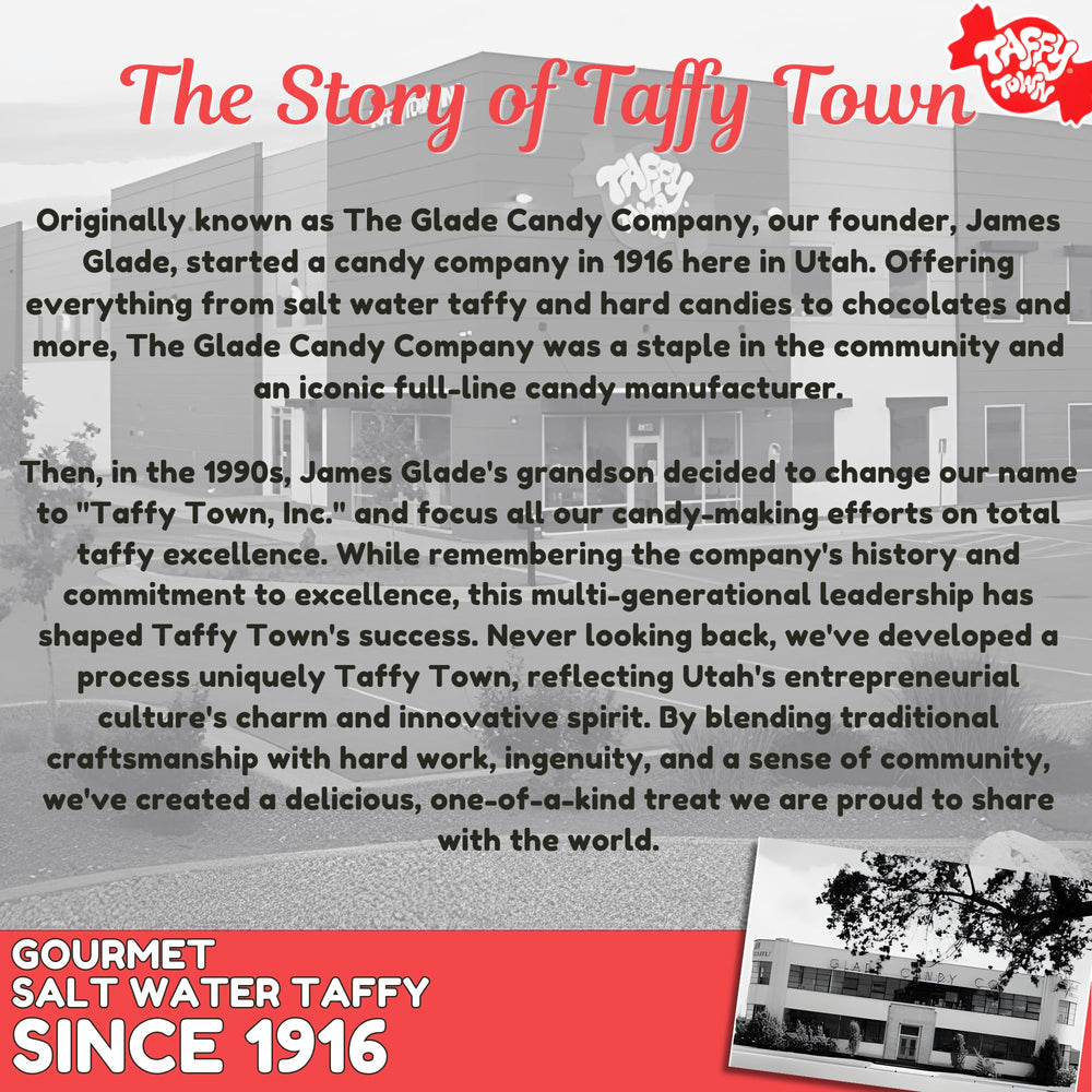 Taffy Town candy used as party favors in gift bags, ready-made event solution