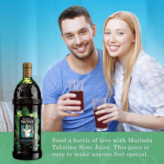 Tahitian Noni puree texture close-up highlighting natural fruit consistency benefit