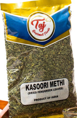 TAJ foil-induction seal on jar ensuring kasoori methi freshness