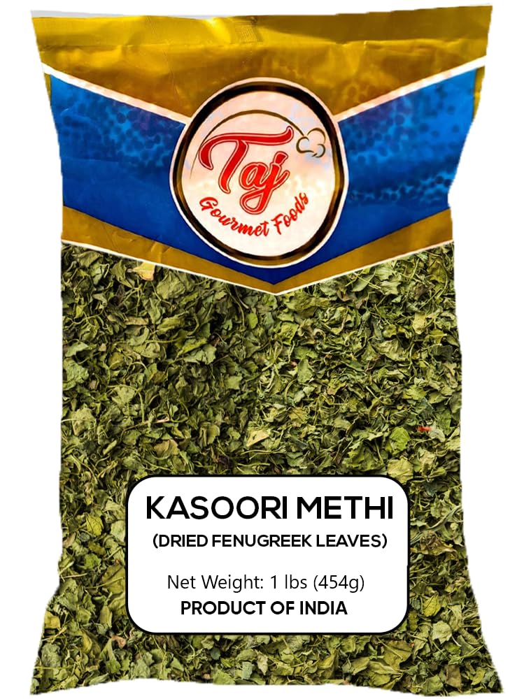 TAJ close-up of dried fenugreek leaves highlighting texture and aroma