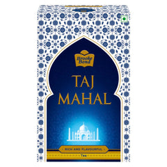 Taj Mahal front packaging showing 500g pack and clear branding benefit freshness