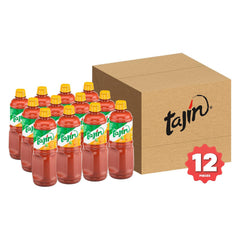 Tajín sauce texture close-up highlighting glossy pourable consistency and taste boost