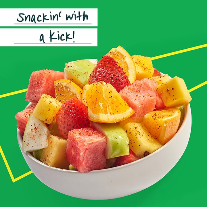 Tajín dusted on popcorn adding zesty, savory snack appeal