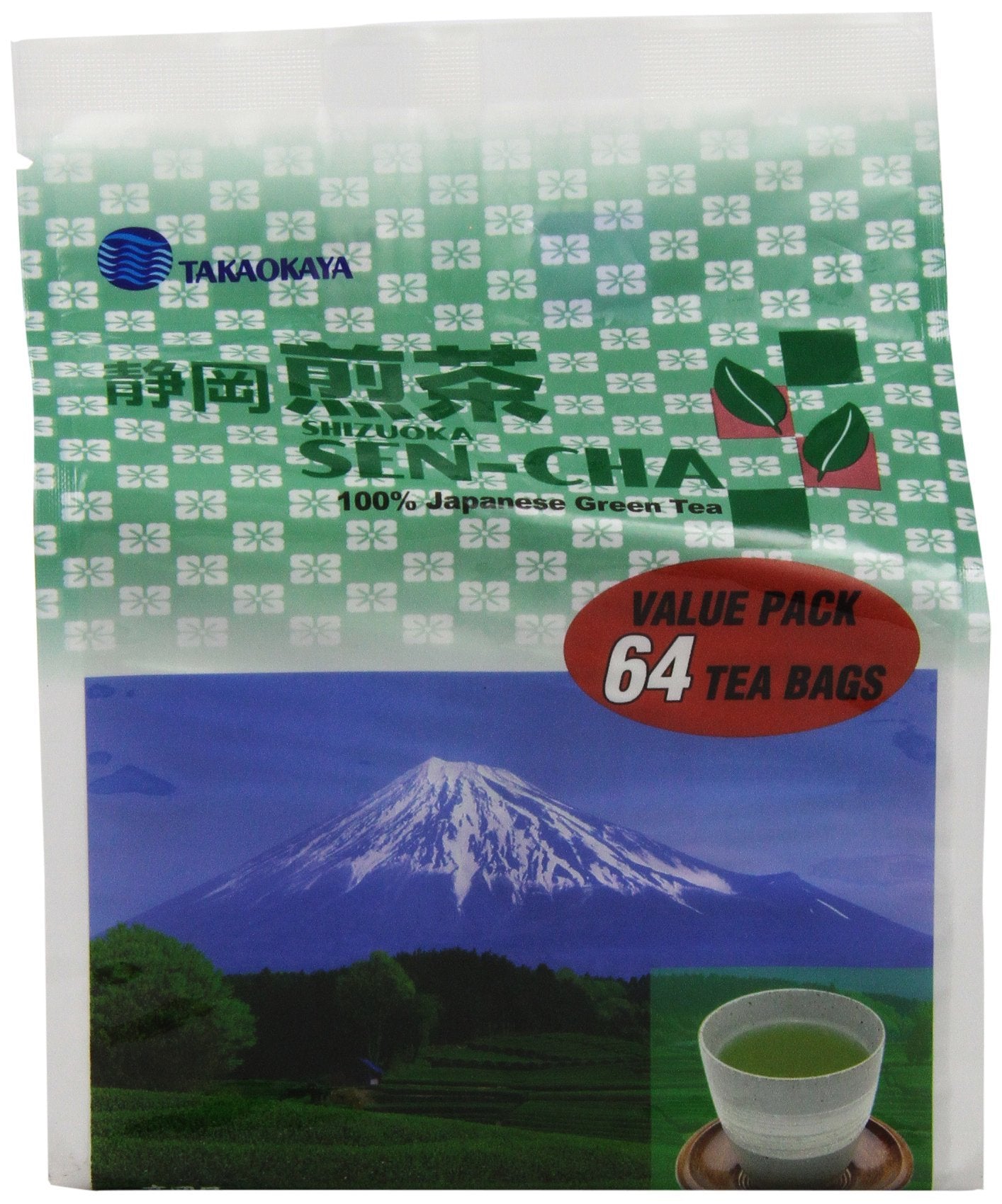 Takaokaya front packaging showing 64-count box and clear product labeling for convenience