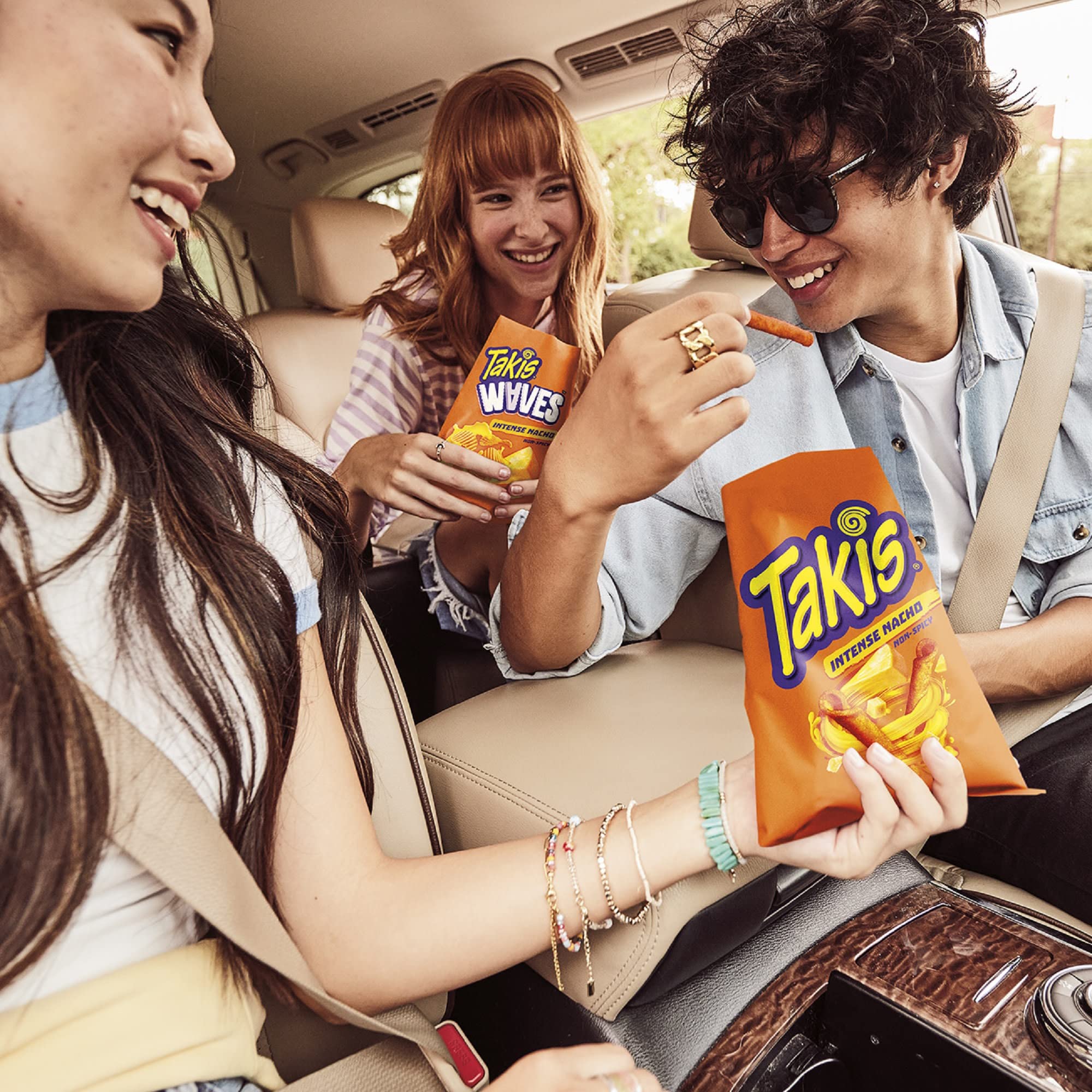 Takis intense nacho multipack stacked for easy portion control benefit
