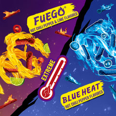 Takis assortment spread displaying multiple mini bags to highlight flavor variety