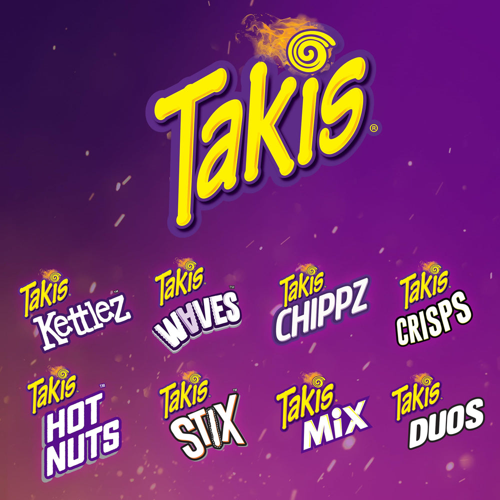 Takis Zombie label and nutrition panel displaying ingredients and resale-friendly info
