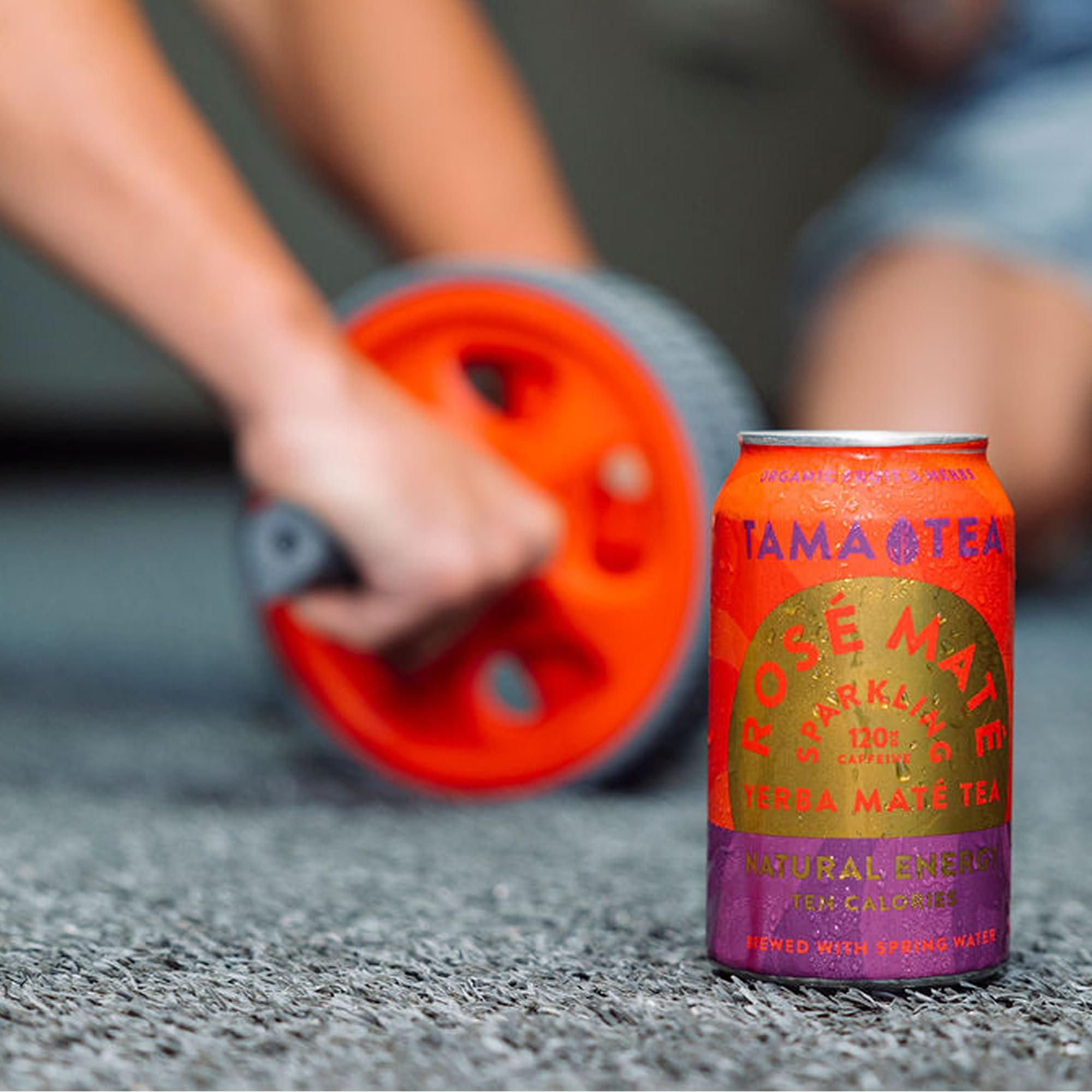 Tama Tea recyclable cans stacked to emphasize sustainable disposal and convenience