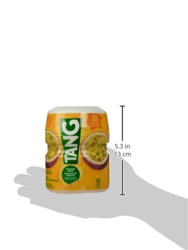 Chilled TANG passion fruit glass with ice showing refreshing appeal