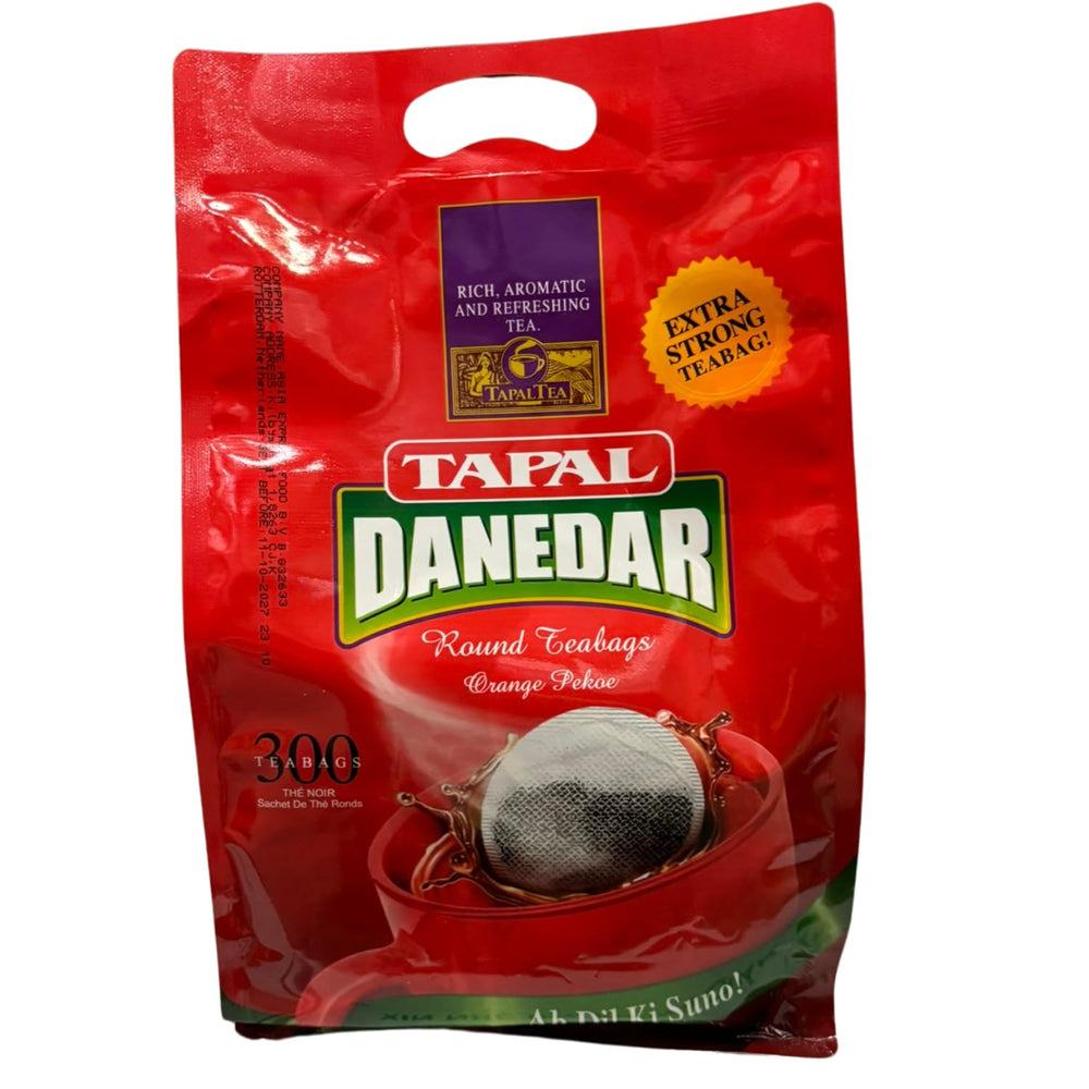 Tapal teabags front packaging showing 300-count and product benefits
