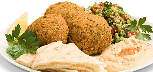 Tarazi cooked falafel patties crisp exterior and tender interior ready to serve