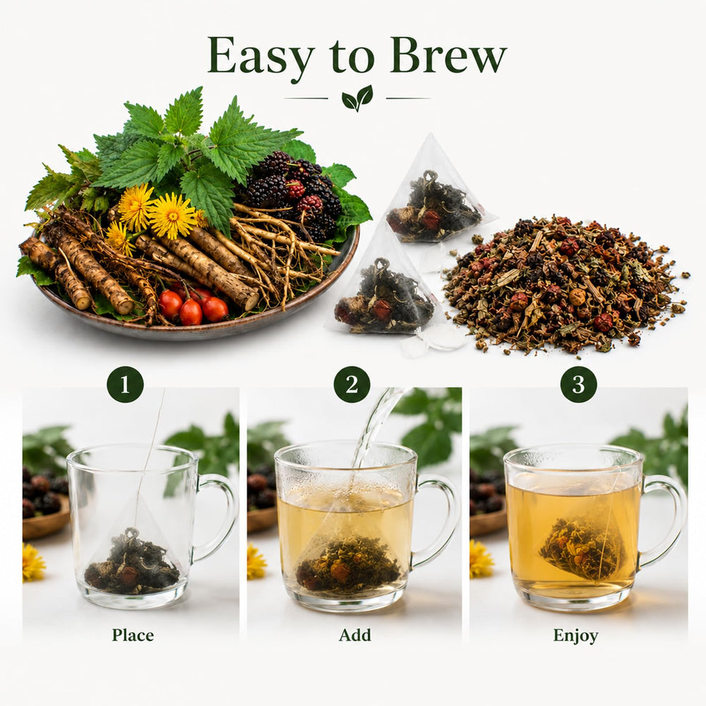 tarlyrano tea bag beside ruler showing size and portion