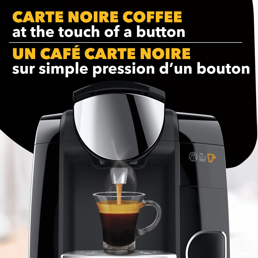 Freshly brewed Tassimo Americano with light crema for balanced flavor