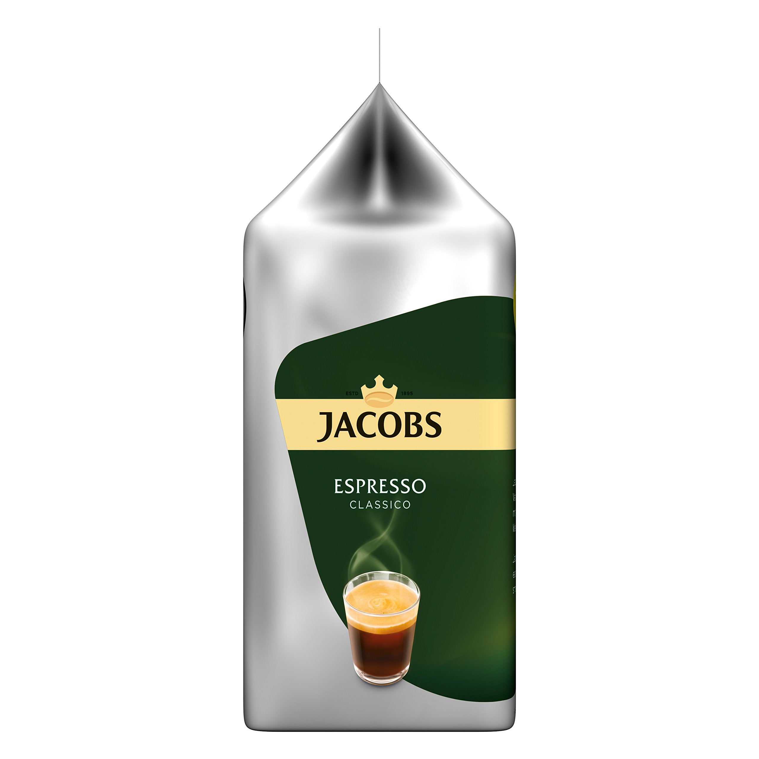 Office breakroom scene with Tassimo Jacobs espresso for quick, consistent coffee