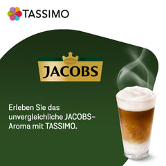 Tassimo Jacobs close-up of caramel foam highlighting creamy texture