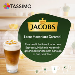 Tassimo Jacobs five-pack arrangement demonstrating bulk convenience