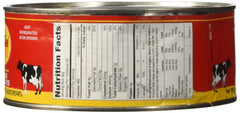 Tastee Cheese next to a ruler and knife showing 2.2 lb size for portioning