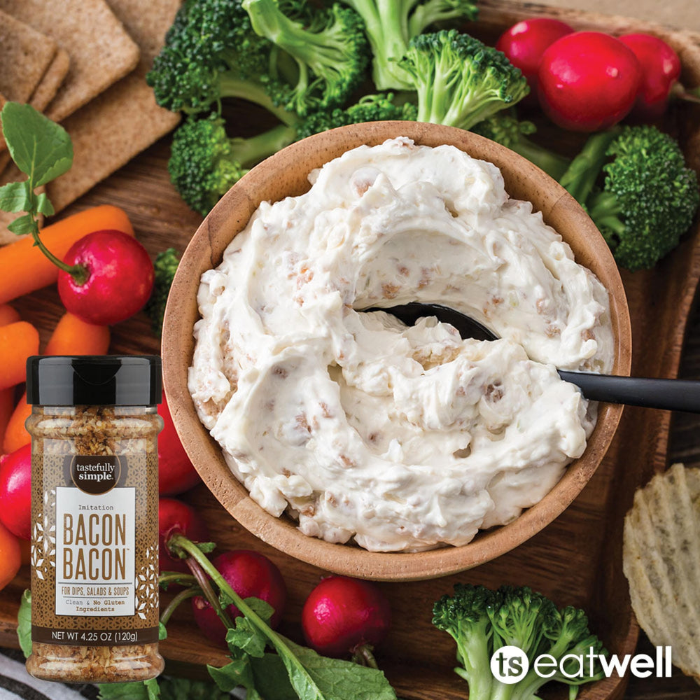 Tastefully Simple open shaker close-up highlighting texture and easy use