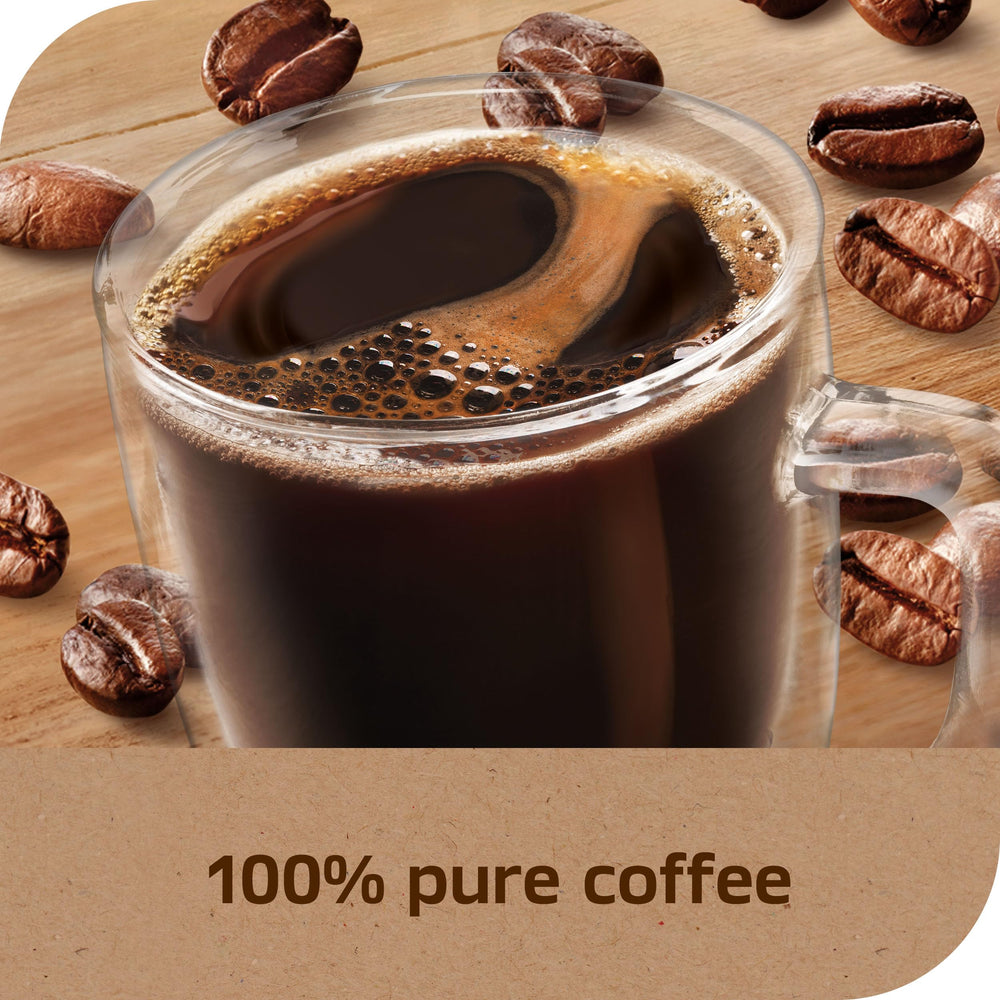 NESCAFÉ Taster's Choice stacked boxes illustrating bulk supply benefit