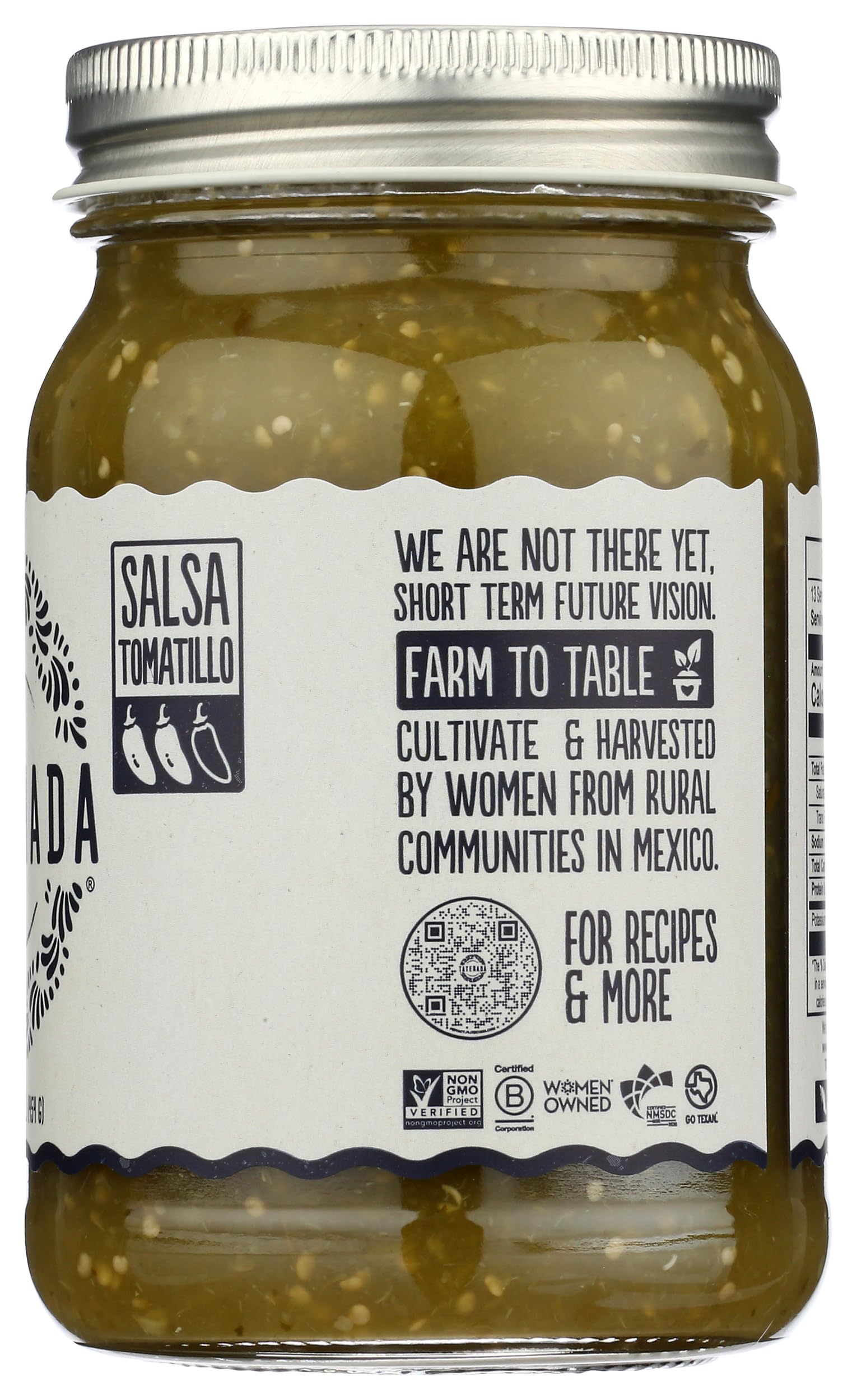 TATEMADA close-up of tomatillos and spices illustrating natural ingredients and flavor