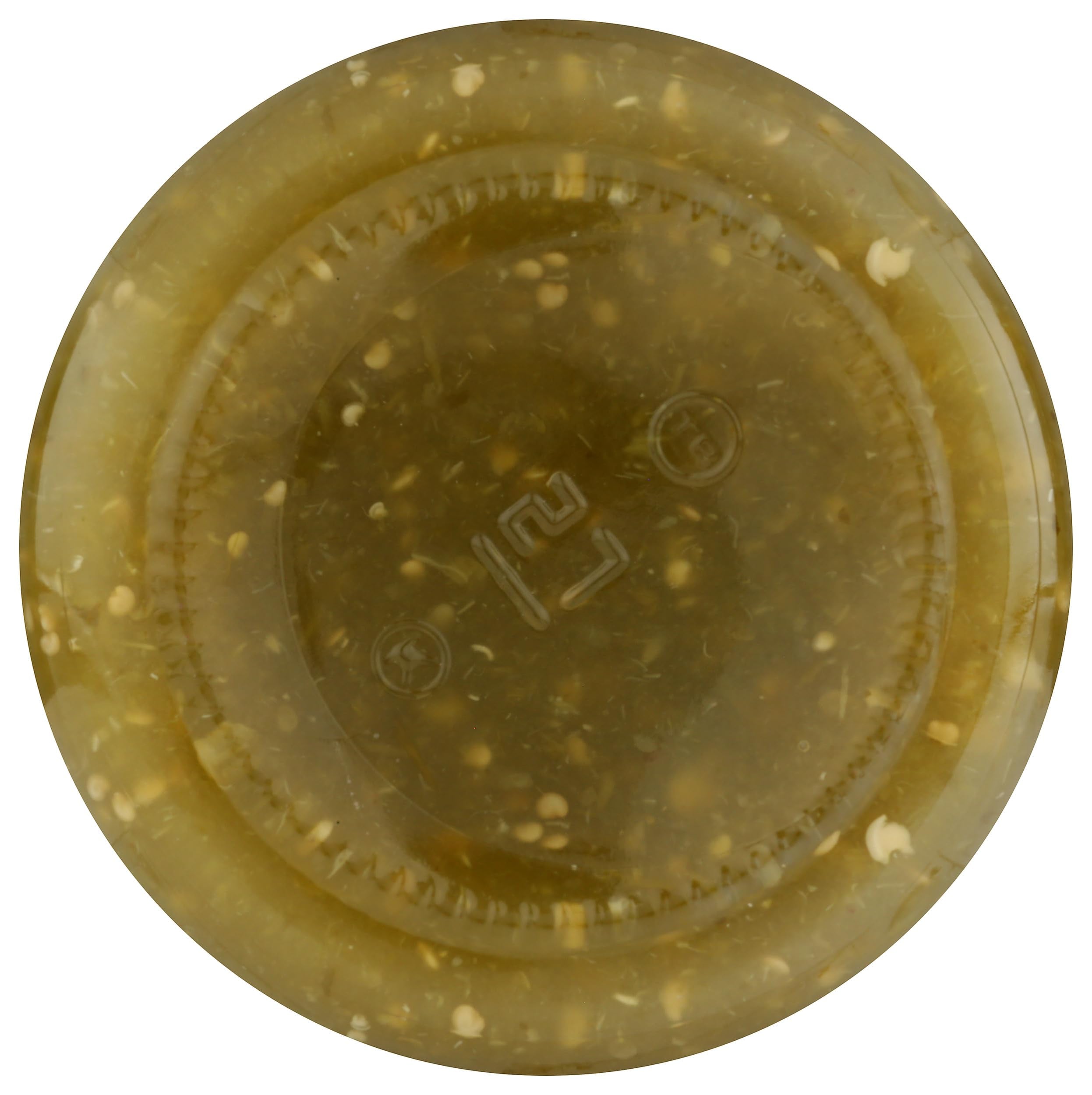 TATEMADA jar beside measuring scale showing 16 oz portion size for meal planning